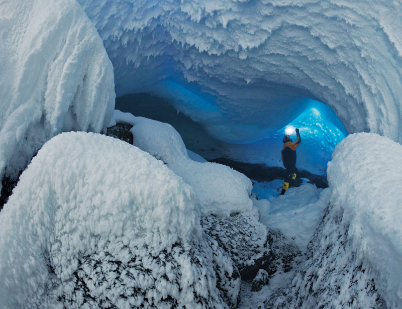 snow-cavern
