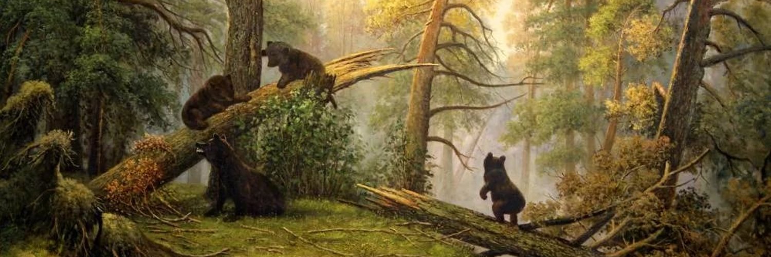 Два художника, четыре медведя