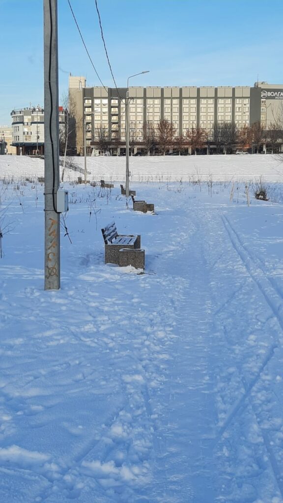 Про заброшенный парк, лыжню и наплевательство