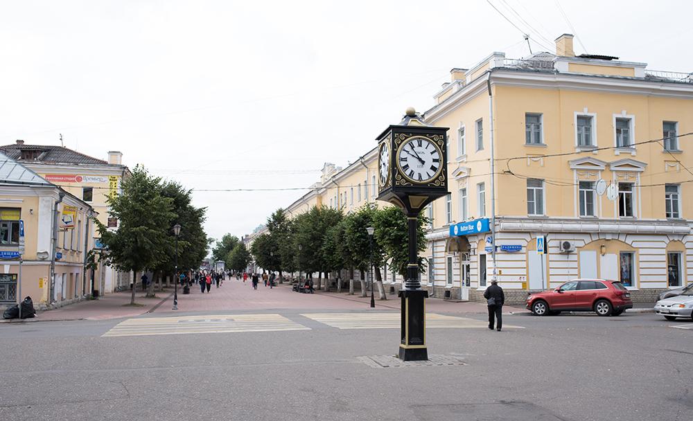 Трехсвятская улица в твери фото