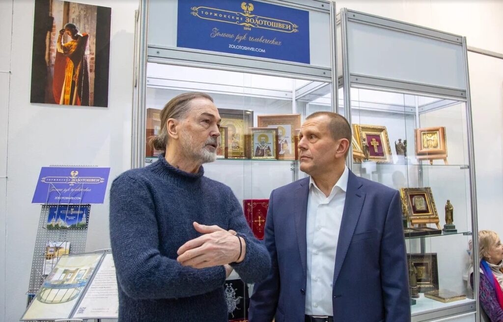 "Торжокские золотошвеи" представили Тверскую область на выставке «Уникальная Россия»