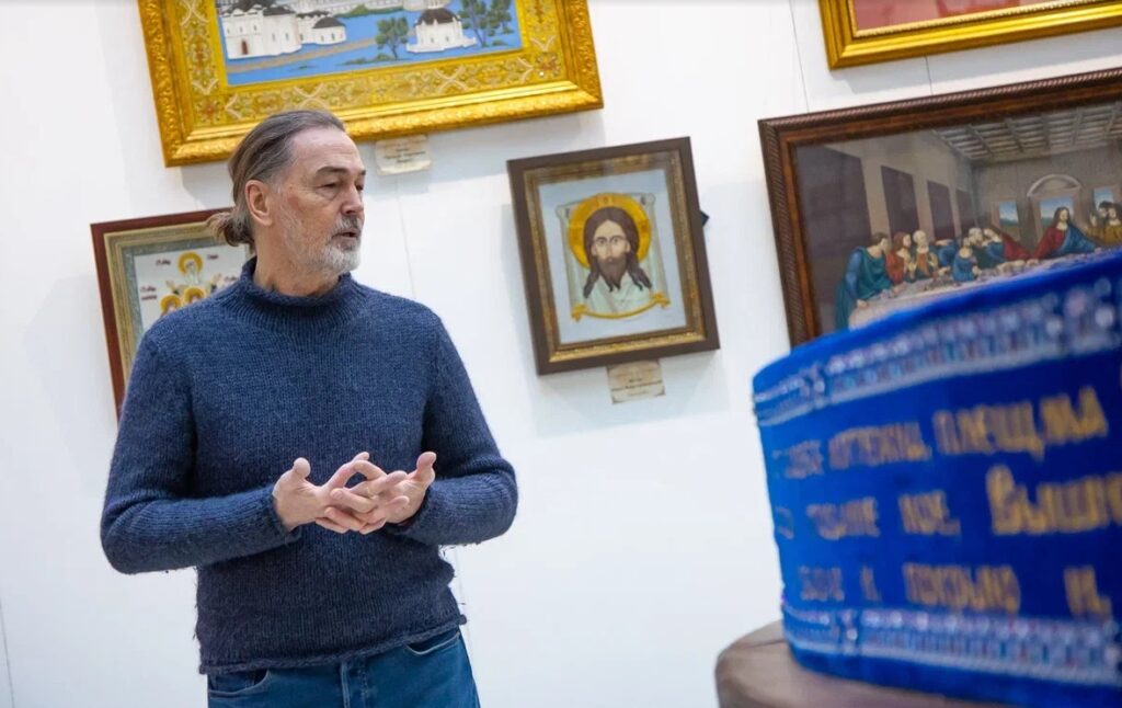 "Торжокские золотошвеи" представили Тверскую область на выставке «Уникальная Россия»