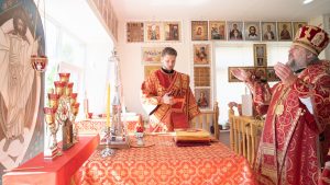 Руководитель "Торжокских золотошвей" принял участие в открытии храма при районной больнице