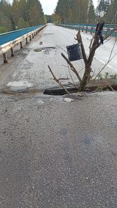 В Кашинском округе грозит рухнуть аварийный мост