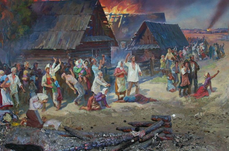 Как крестьяне ведьму убивали
