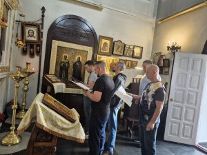 Представители Тверского Михайловского Братства читали акафист