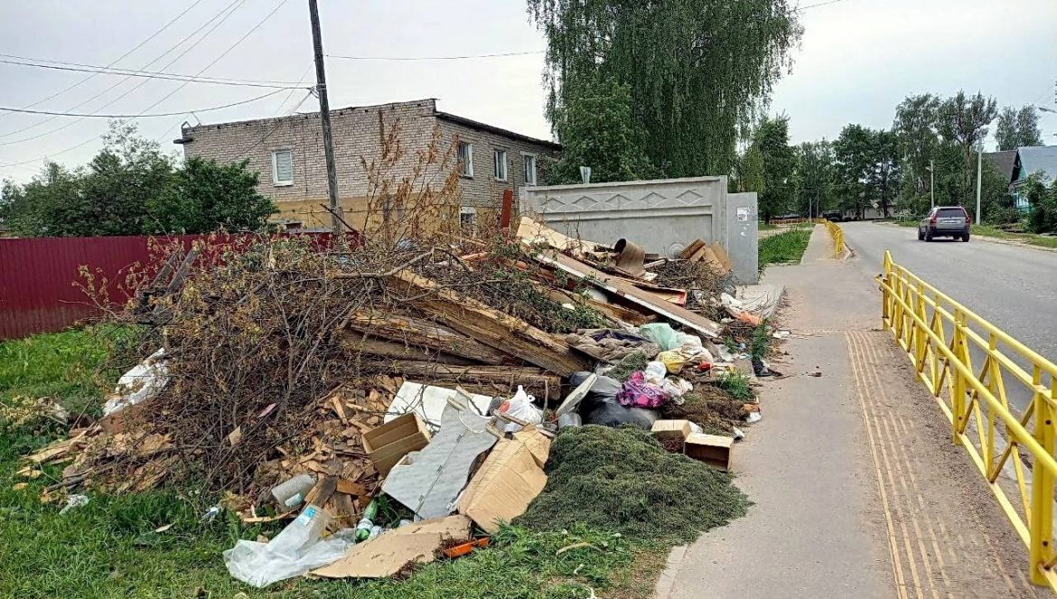 Торжок: новый мусорный коллапс и недоступная среда