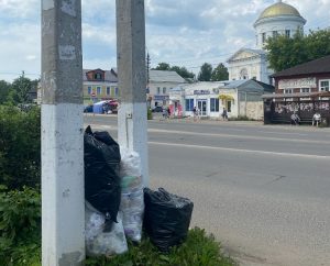 Торжок: мусорный коллапс на туристических тропах