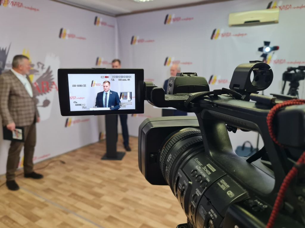 Чем живут тверские профсоюзы: в Твери прошли съёмки программы «Держава-информ»