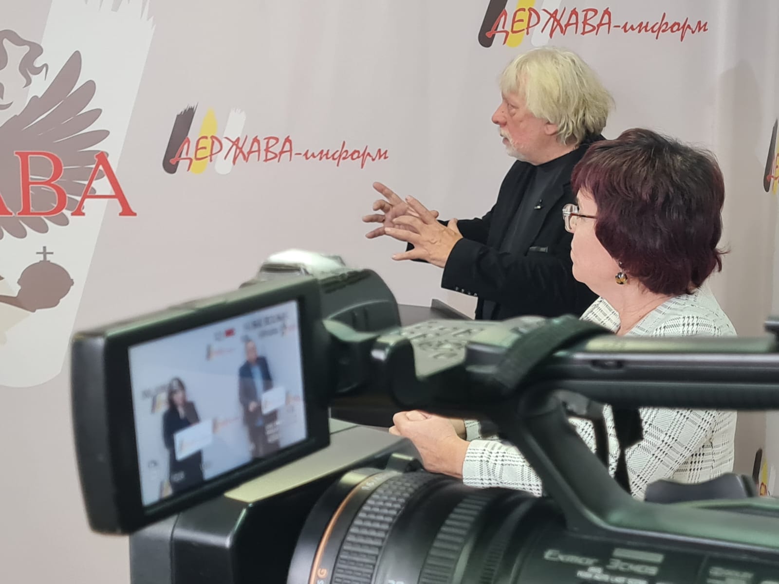 И снова Круг, и бег по кругу: в Твери прошли съёмки программы «Держава-информ»