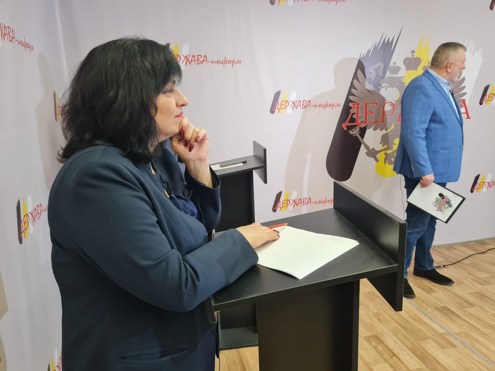 И снова Круг, и бег по кругу: в Твери прошли съёмки программы «Держава-информ»