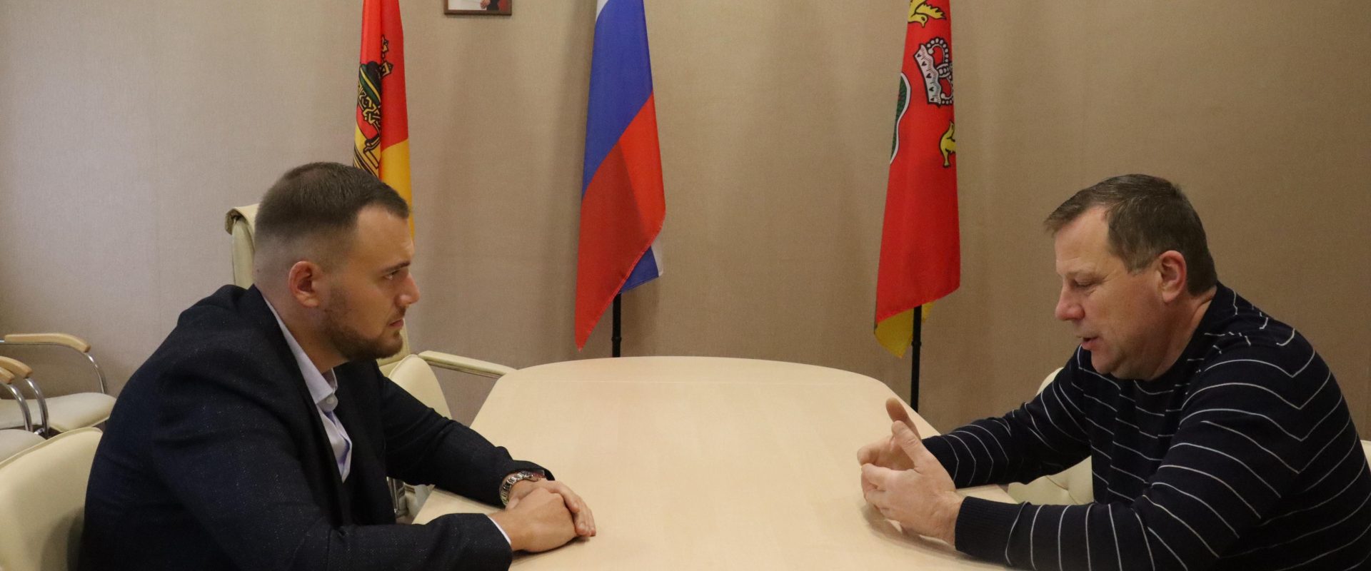 Кирилл Николаев обсудил с председателем Думы Бежецкого округа вопросы молодёжной политики