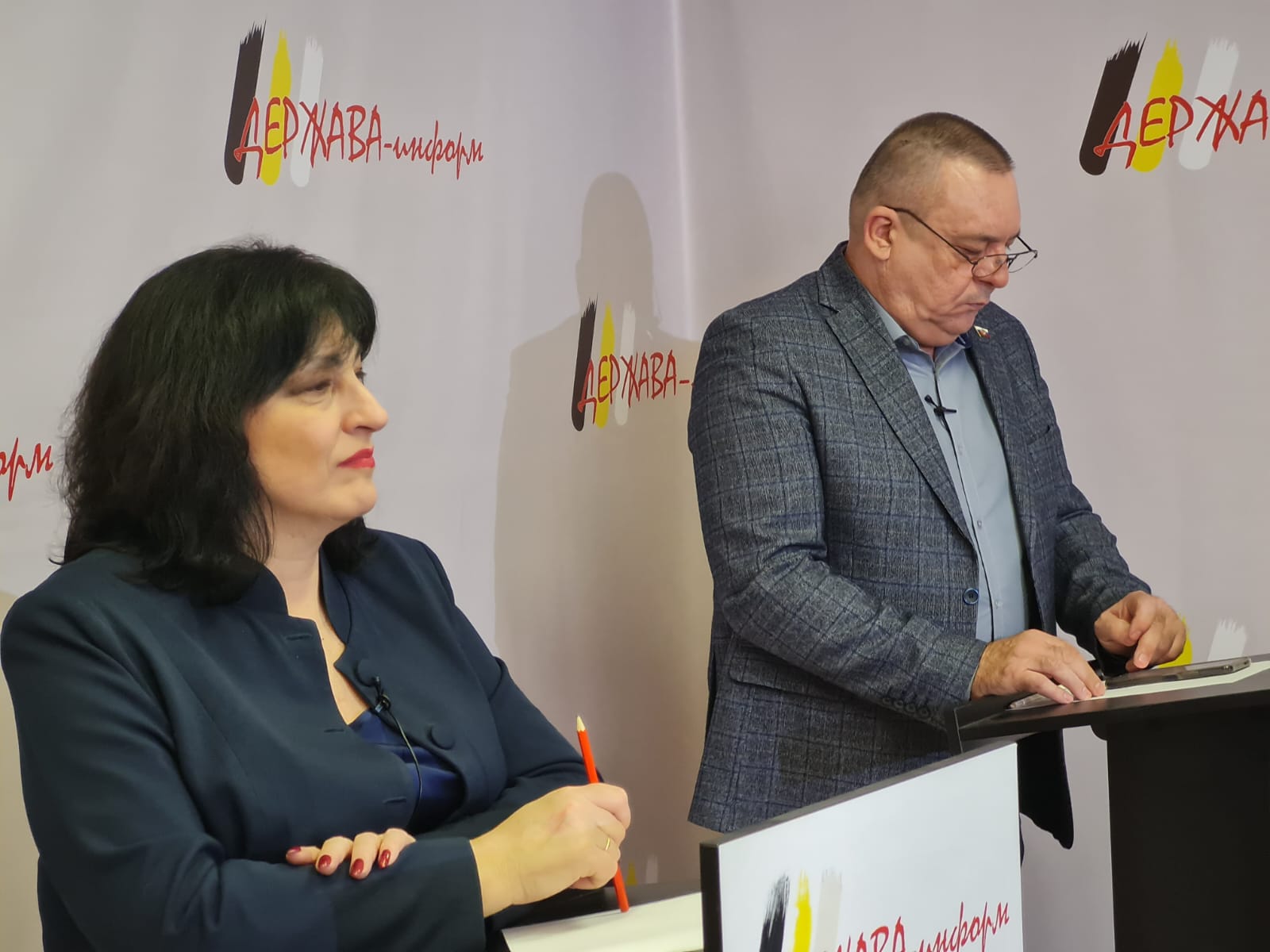 И снова Круг, и бег по кругу: в Твери прошли съёмки программы «Держава-информ»