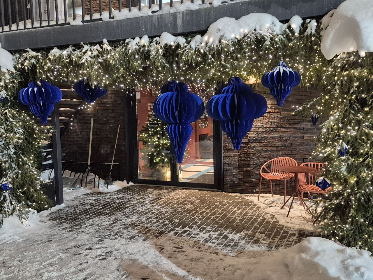 Новогодний фоторепортаж из центра Твери