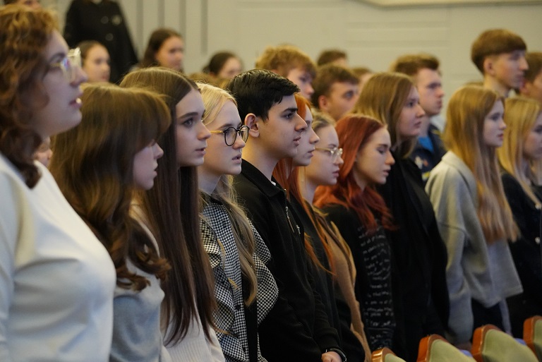 В Тверском медуниверситете прошла патриотическая встреча «Защищая Отечество»