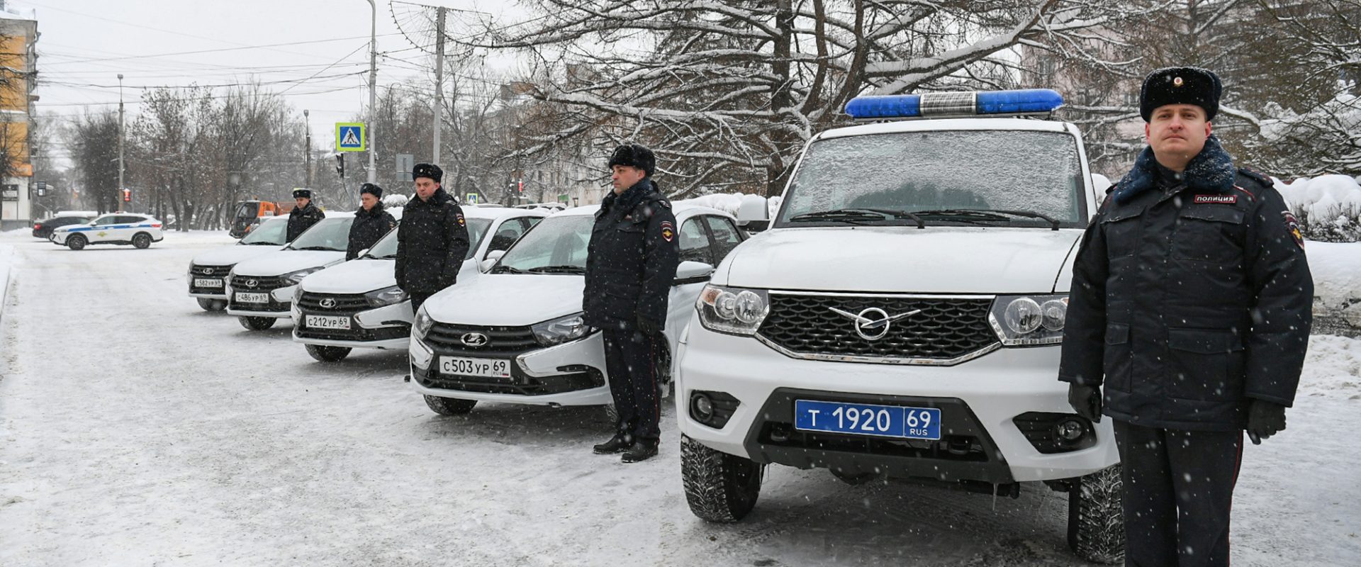 МВД Тверской области получило новый служебный транспорт