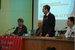 Студенты ТвГМУ встретились с ветераном Великой Отечественной войны Альбертом Августовичем Эхте