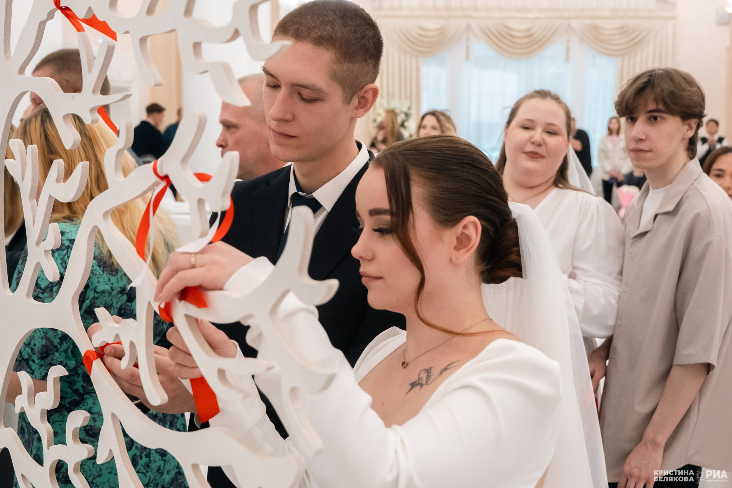 Во Дворце бракосочетания Верхневолжья открыли летний сезон