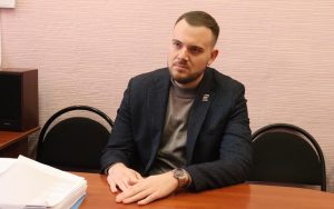 Кирилл Николаев, победивший на праймериз "Единой России", посетил Краснохолмский колледж