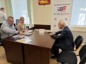Владимир Васильев: «Я не подведу своих избирателей»