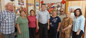 Глава Весьегонского округа встретился с местным ветеранским активом