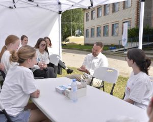 В Сандовском округе медики «Поезда здоровья» провели приём жителей