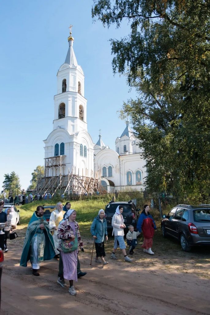Свято-Успенский храм в селе Кострецы Максатихинского района отметил 150-летие