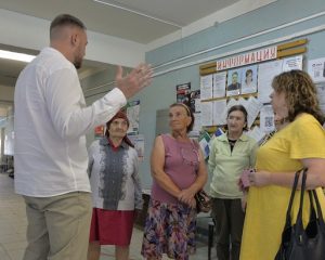 В Сандовском округе медики «Поезда здоровья» провели приём жителей