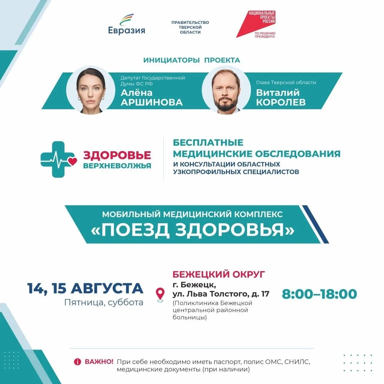 Поезд здоровья расширили проверкой репродуктивной системы