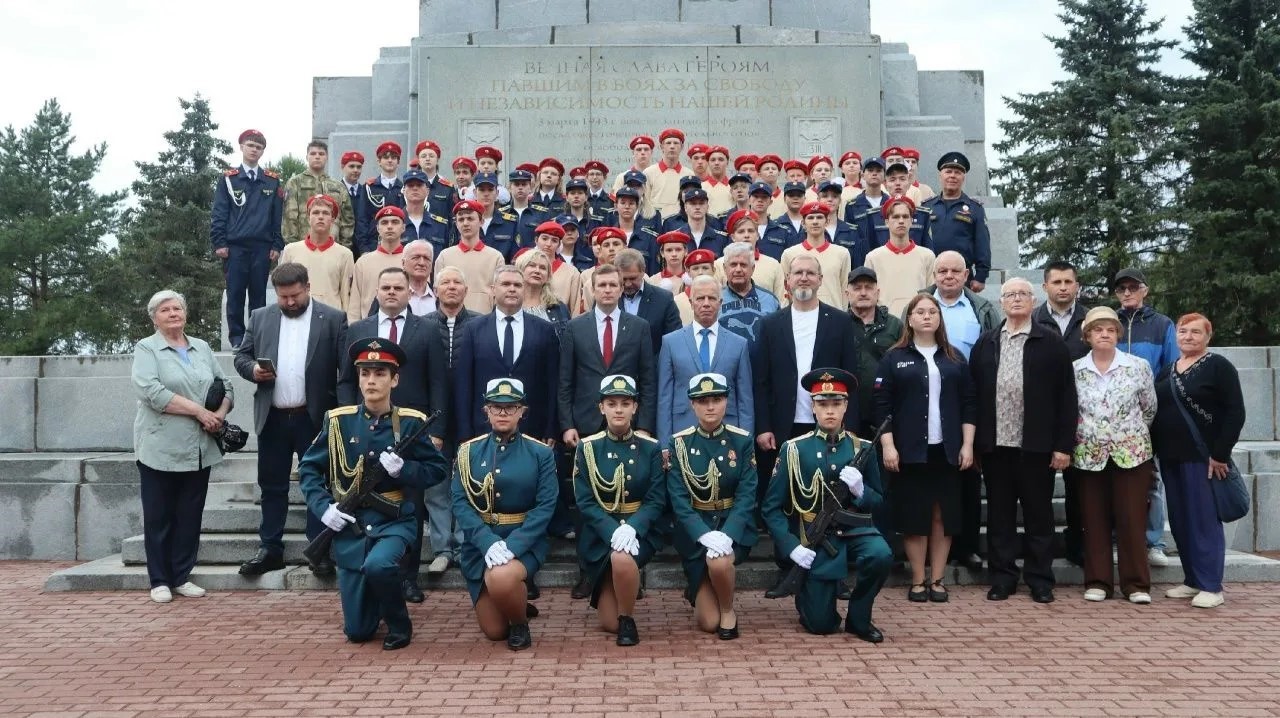 В Ржеве состоялась торжественная закладка Аллеи Памяти героям Великой Отечественной войны