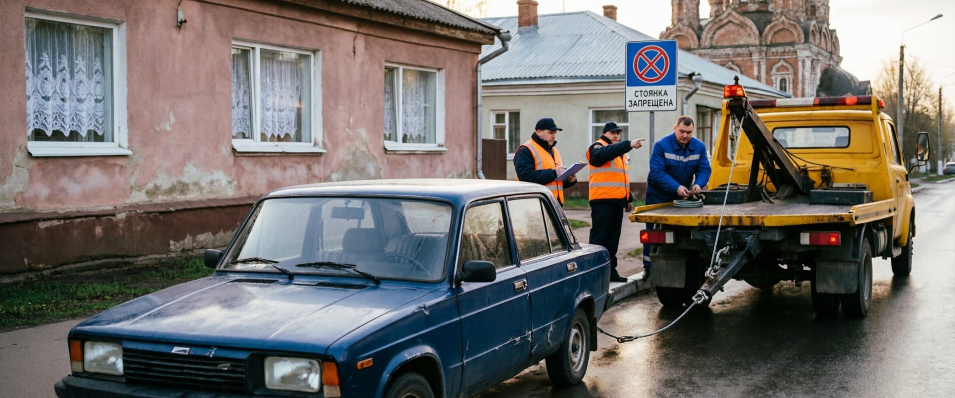 Тверских водителей могут начать предупреждать об эвакуации автомобиля